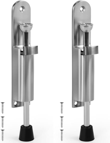 Winddichte deurstopper - Deurmat stopper - Tocht voorkomen - Zware uitvoering - 100 cm - Grijs
