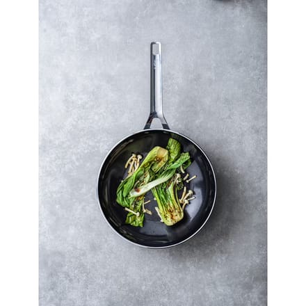 Electrolux Aluminium Wok - PFAS-vrij - 28 cm - Zwart