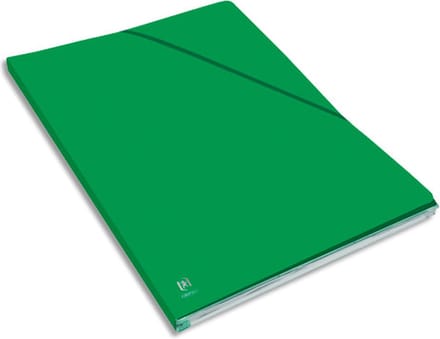 Oxford 400126335, Tekeningenmap, A4, Karton, Groen, Glanzend, Landschap/portret