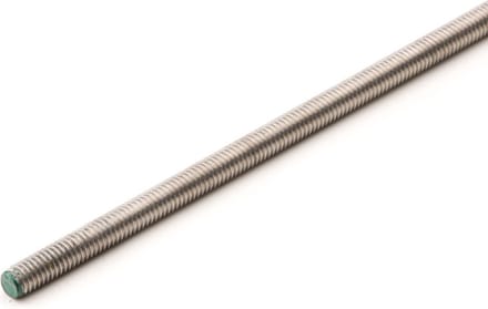 (2 STUKS) M4 DRAADEIND RVS-A2 (AISI 304) DIN 975