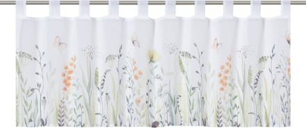 Elbersdrucke Bistro Gordijn Summer 45x140 cm wit transparant