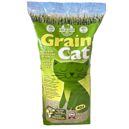 40l GrainCat kattenbakvulling