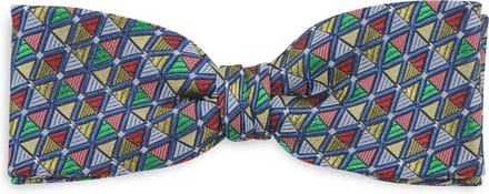 We Love Ties - Strikken - Strik Triangle Trophy - blauw / groen / rood / geel