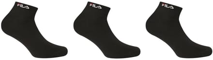 Fila Sokken 3-pack Bamboe Uni Zwart 43-46 - 43/46
