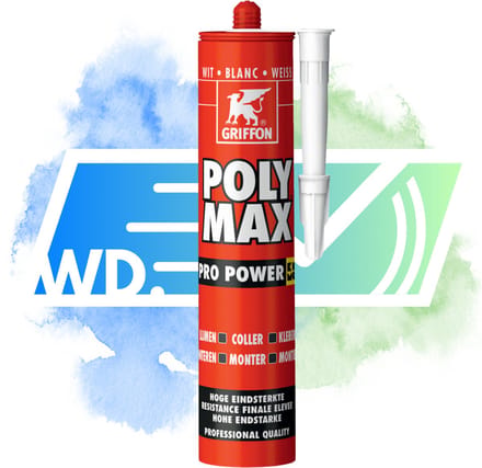Griffon Poly Max Pro Power Montagelijm - Koker - 435gr