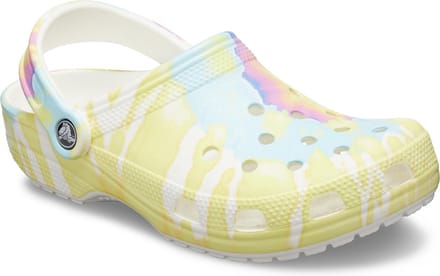 Crocs Instappers - Maat 37 - Unisex - wit - geel - roze - blauw