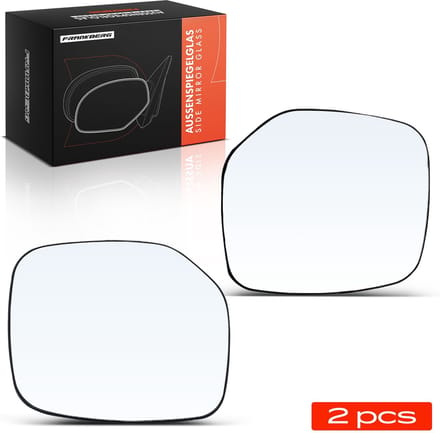 Frankberg 2x Buitenspiegelglas Voor Links Rechts voor Citroën