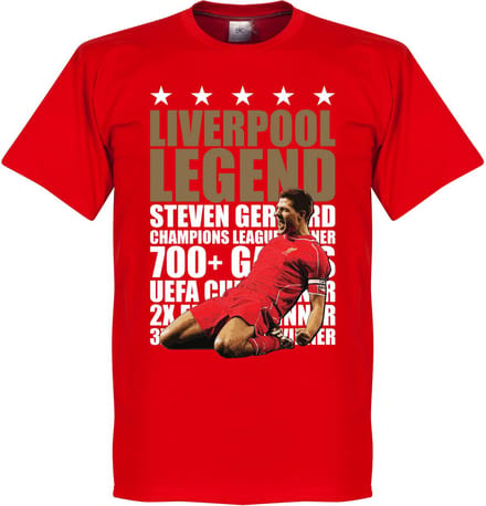 Steven Gerrard Legend T-Shirt - S