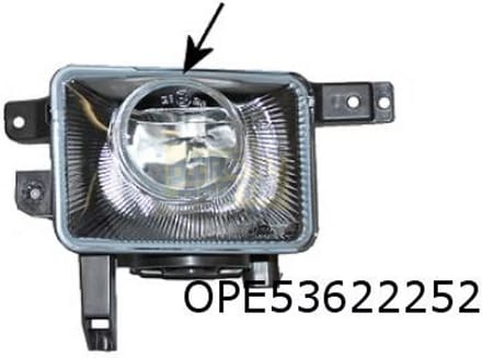 Opel Corsa C (11/2003-11/2006) Mistlamp Rechts OES! 13270400