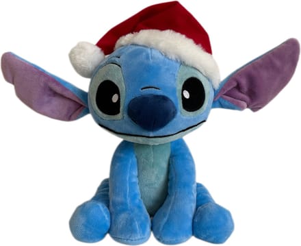 Simba Toys plush Disney Stitch Santa Hat - Pluche knuffel - 25cm - Vanaf 0m