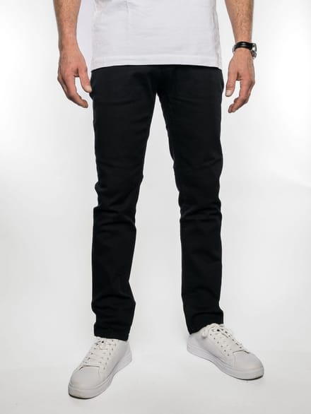 Brams Paris - Heren Jeans - Lengte 32 - Stretch - Danny - Zwart