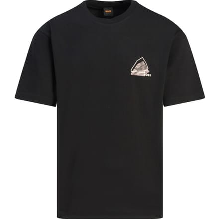 BOSS Frame Back Graphic T-Shirt, Zwart