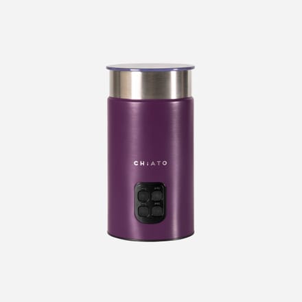CHiATO milkPLAY Elektrische melkopschuime - Bordeauxrood