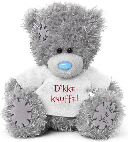 Knuffel - Beer - Dikke knuffel - 13cm