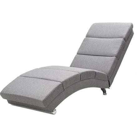 Casaria Relaxfauteuil - Massage en Verwarmingsfunctie - Grijs