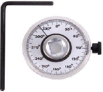 Draaihoek meter - gradenmeter - 360 graden hoek schaal