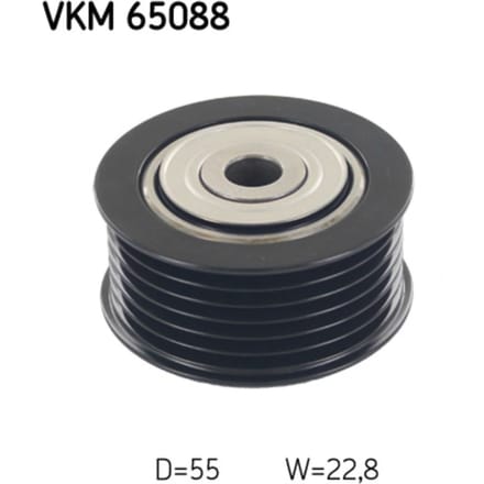 Rondsel/geleiderpoelie, V-riem SKF VKM 65088
