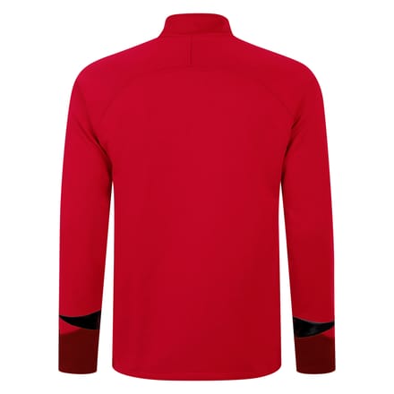 Umbro Heren Total Training Track Jacket (Vermiljoen/Fietsrood/Zwart)