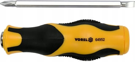 Vorel Schroevendraaier PH2x6mm Dubbelzijdig CrV 6150