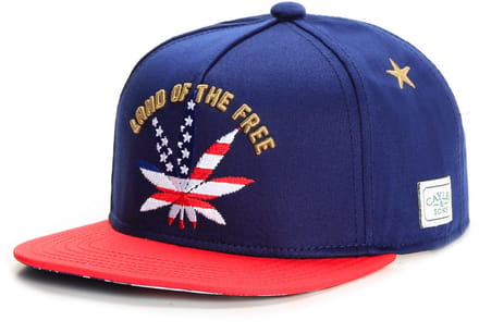 Cayler & Sons - Land of the Free snapback cap - Blauw