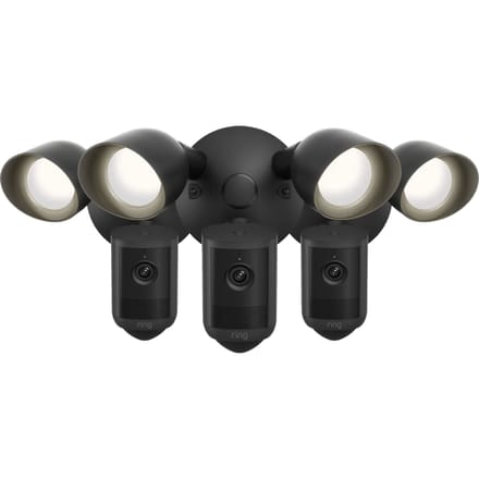 Ring Floodlight Camera 2e Generatie Zwart 3-Pack
