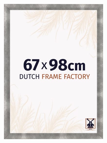 Fotolijst 67x98 cm - MDF - Metaal Vintage - Praag