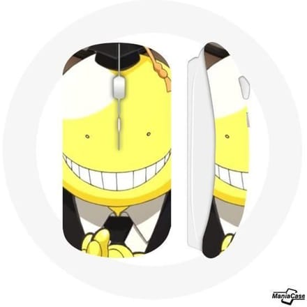 Draadloze muis Koro sensei Assassination Classroom gezichten Anime