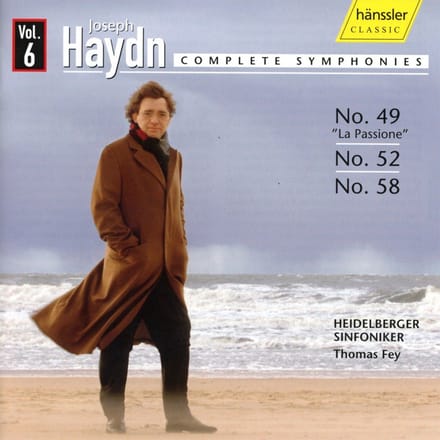 Heidelberger Sinfoniker, Thomas Fey - Haydn: Symphony Nr. 52, 49, 58 (CD)