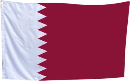 New Age Devi - Vlag van Qatar - 90 x 150 cm