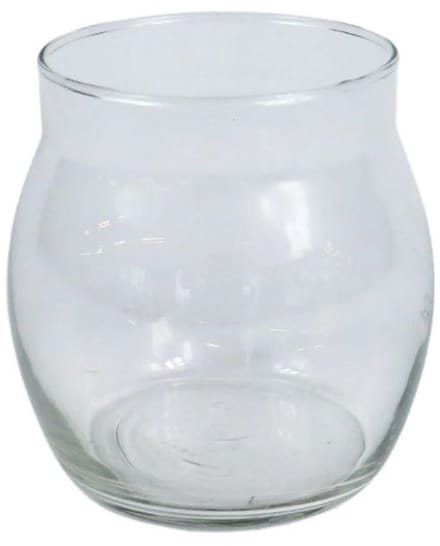 Theelichthouder - Glas - Transparant - D9,7XH10CM