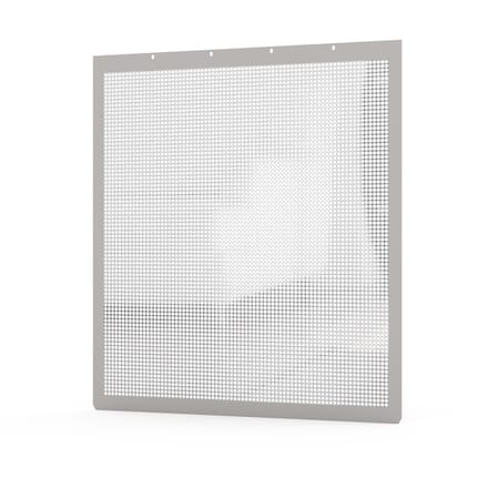 SCHROFF MultipacPRO Afdekplaat, geperforeerd, diepte 460 mm