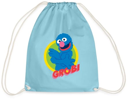 Sesamstraat Grobi Portret Gymtas