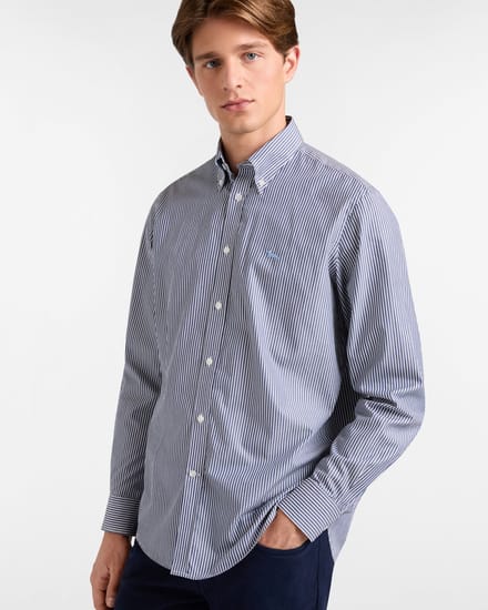 overhemd man blauwe sport sport