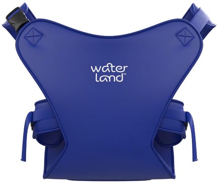 WaterLand Neopreen Baby Carrier/Draagzak - 4m/2j - 6/15kg - Pacific Blue