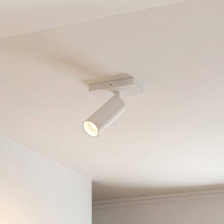 Arcchio - buitenspot - 1licht - Aluminium, kunststof - H: 14.5 cm - GU10 - wit