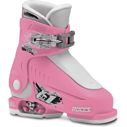 Roces - Idea Up - Skischoenen - Kinderen - 16.0-18.5 (25-29) - Wit - Roze