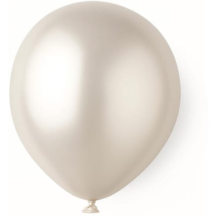 Ballons en Latex Gemar Métalliques Nacrés 12cm, 100 Pcs.