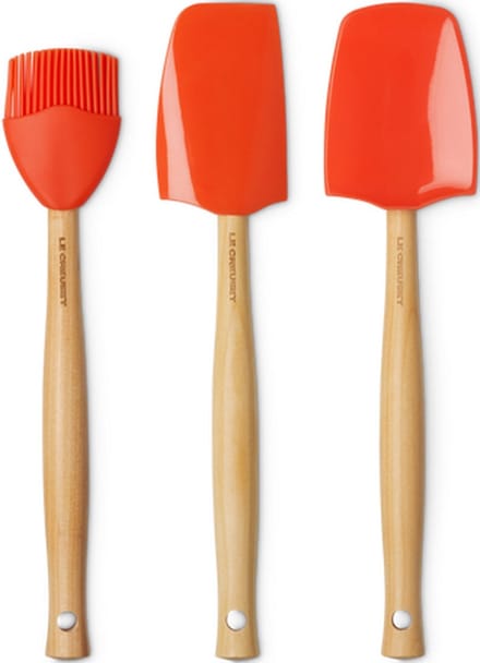 Le Creuset Spatelset - 3 stuks - Premium - Oranjerood