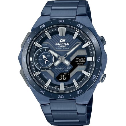 Casio Edifice Bluetooth ECB-2200CB-2AEF Windflow - Cool Blue Horloge