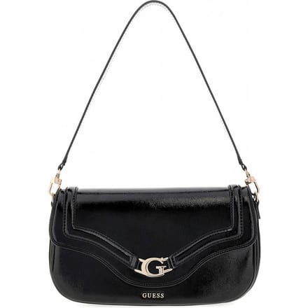 GUESS schoudertas Dea Flap Shoulder Bag Black zwart