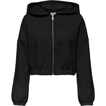 ONLY - ONLSCARLETT LS ELASTIC ZIP HOOD SWT Dames Trui
