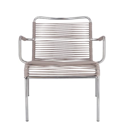 Jan Kurtz Mya Spaghetti loungestoel - taupe
