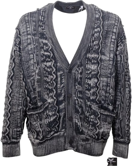 Carlo Colucci Heren Vest Zwart C11018/20