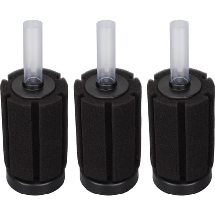 Aquarium sponsfilter Stille Vis tank Biochemisch sponsfilter voor Betta Jonge vis Garnalen black
