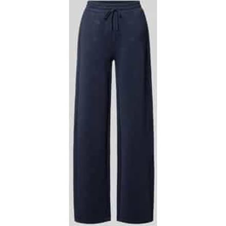 Wide fit sweatpants met all-over logoprint model 'Calista'