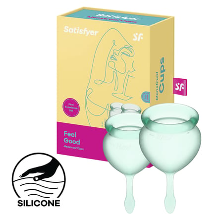 Satisfyer 'Feel Good - Menstrual Cup Set', 15 & 20 ml