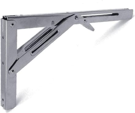 Tafelbladsteun inklapbaar 305 x 165 mm RVS-304