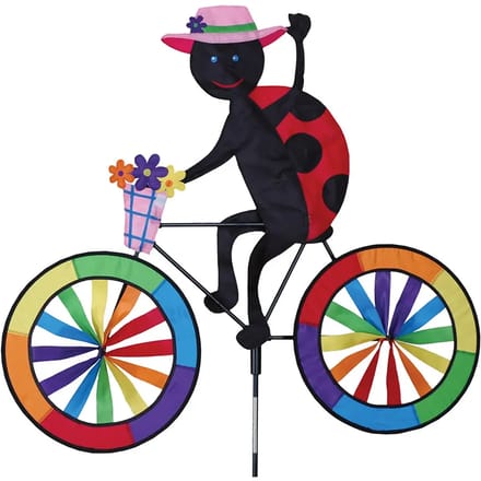 Windwijzer Premier Kites Bike Spinner Ladybug