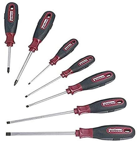 7-delige ergonomische schroevendraaierset | Professioneel handgereedschap