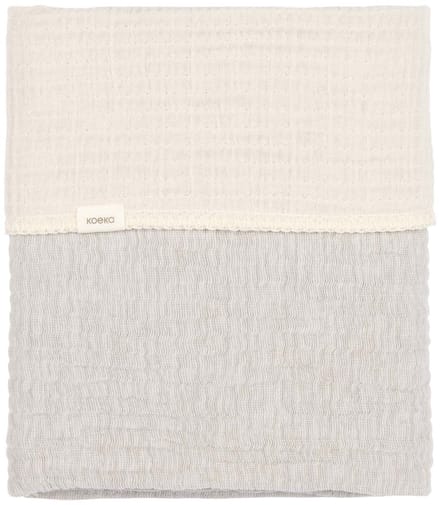 Koeka wiegdeken Rivoli stone 75x100